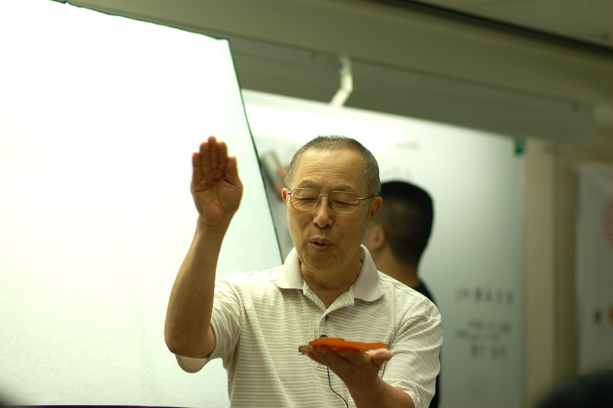 日本布板戲發明者-古宇田亮順大師親自表演。