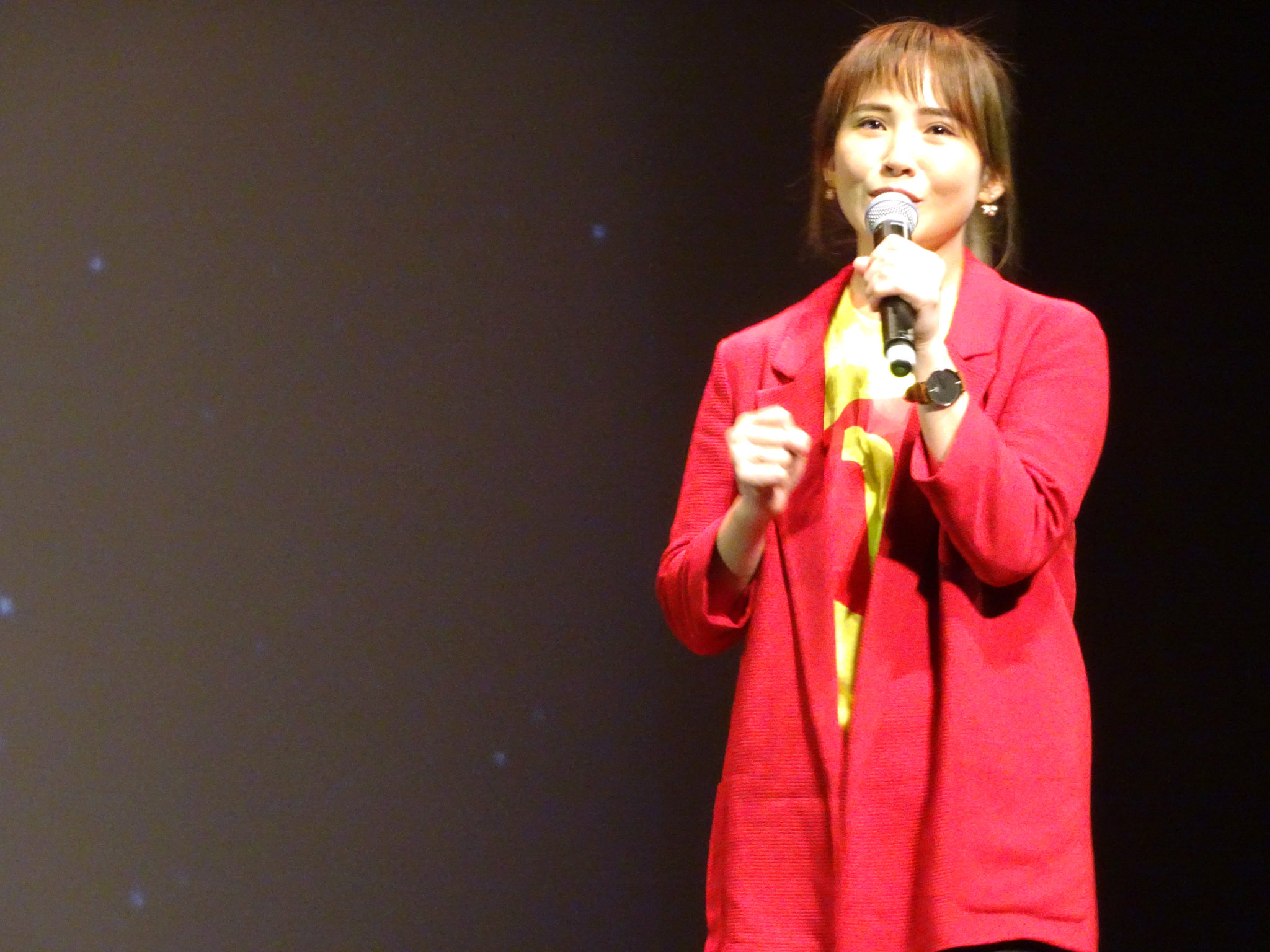 愛心天使梁文音,每年出席愛傳承演唱會。