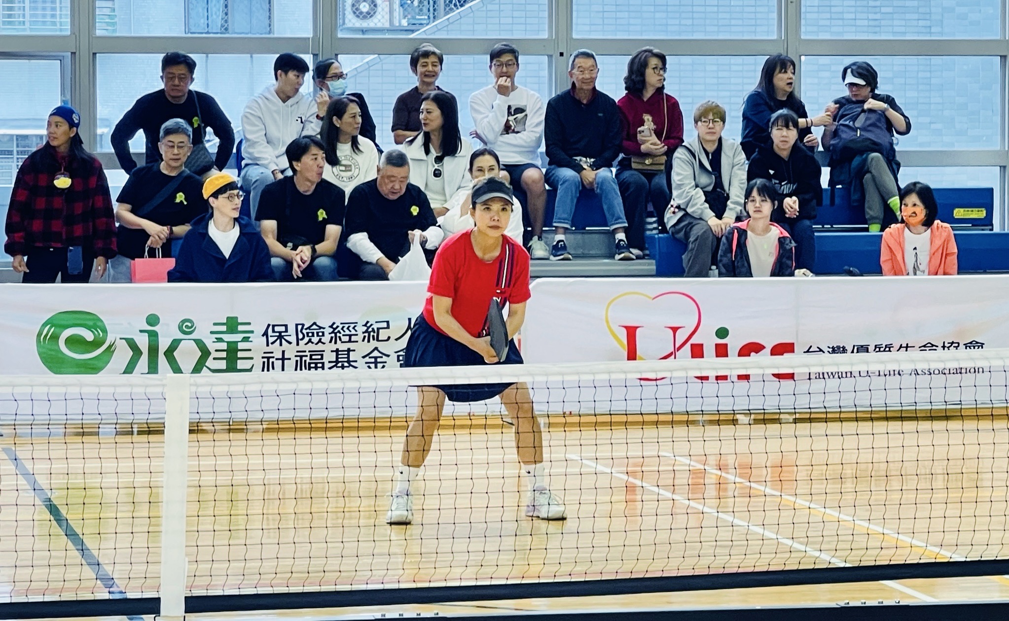 永達保經陳思羽業務首席經理首次上場,為公益而賽。