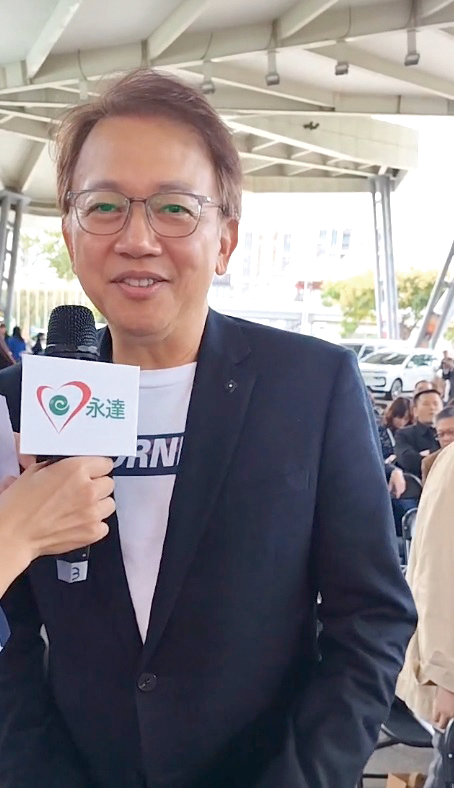 受訪1周守訓。